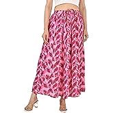 Buy COTTON BREEZE Women's Cotton Long Skirt Multi Coloured at Amazon.in