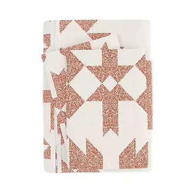 Home Collection Premium Ultra Soft Adobe Diamond Reversible Duvet Cover Set