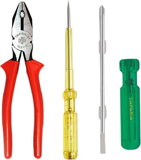 Taparia 1621-8 Steel (210mm) Combination Plier with Joint Cutter (Red ...