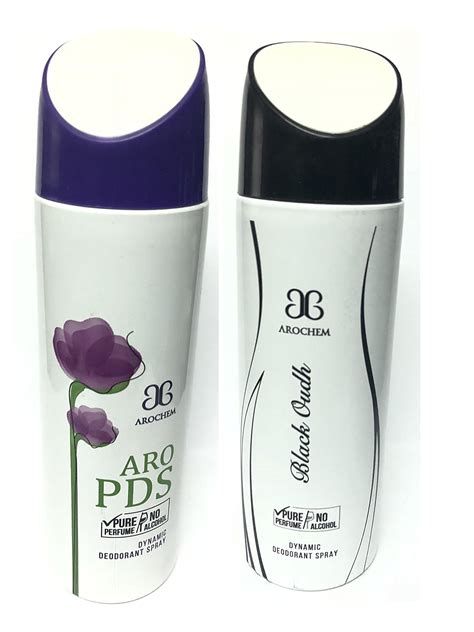 Buy Arochem Pds and Black Oudh Deodrants For Men Women Body Spray ...