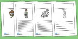 How to Train Your Dragon Review Writing Frame