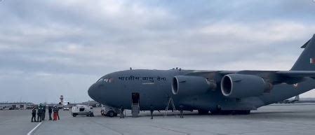 Operation Ganga: IAF C-17 aircraft with 208 Indian nationals leaves for ...
