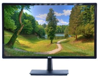Монитор Qmax KM243V, Диагональ 24*, Цвет черный, Тип матрицы TN, Время ...