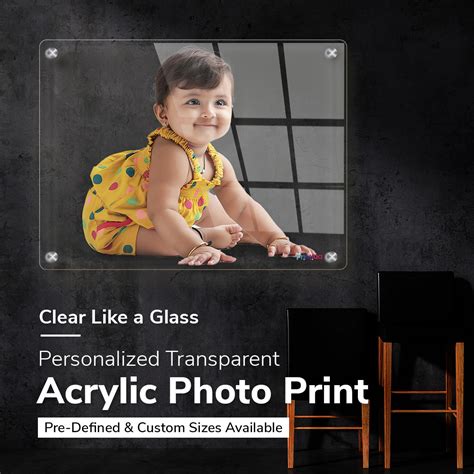 Transparent Acrylic Photo Print – Printiaa