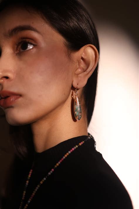 Earthen Glow Earrings 🌿