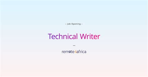 Image result for Technical Writer