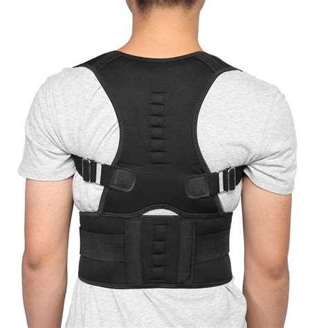 Posture Corrector Back Brace Support Unisex Shoulder Support Belt With ...
