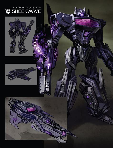 Transformers Shockwave Artwork