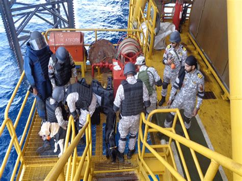 Indian Navy conducts offshore security exercise 'Prasthan' in Mumbai