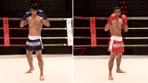 Traditional Muay Thai Stance