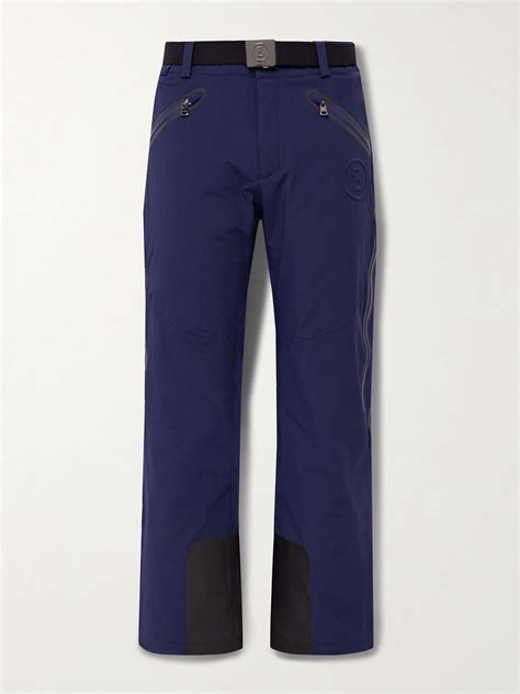 BOGNER Tim2-T Straight-Leg Belted Logo-Embossed Ski Pants for Men | MR ...