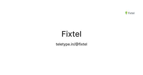Fixtel — Teletype