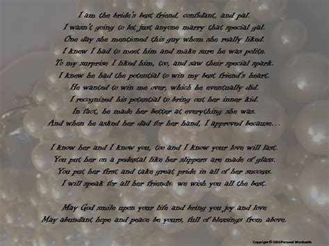 Buy Maid of Honor Speech Print, Bride's Best Friend Toast, Matron of ...