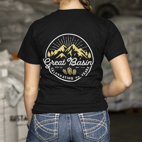 Great Basin Seed Script T-Shirt - Great Basin Seed