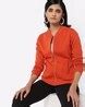 Buy Rust Orange Sweatshirt & Hoodies for Women by MONTE CARLO Online ...