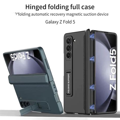 MAGNETIC FRAME KICK STAND ALL-INCLUDED CASE WITH S PEN SLOT Z FOLD 5 ...