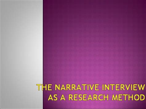 Narrative Interview Paper Example 的图像结果