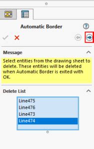 Image result for SolidWorks Adding a Border