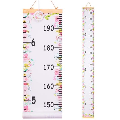 Qtgirl Kids Growth Chart Height Chart For Child Height Measurement ...