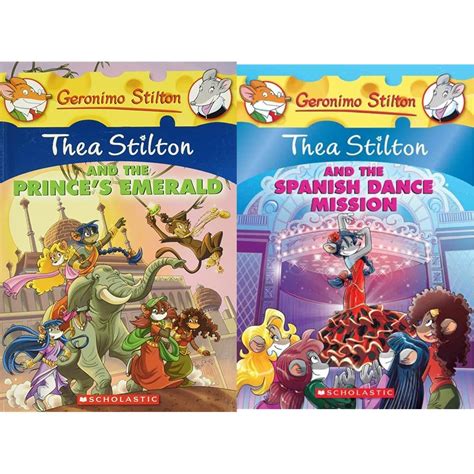 Buy GERONIMO STILTON: THEA STILTON AND THE PRINCES EMERALD & THEA ...