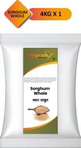 Annprash Best Quality Jowar whole / Jowar Sabut - 4KG Pack Jowar Price ...