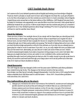 Image result for CSET English