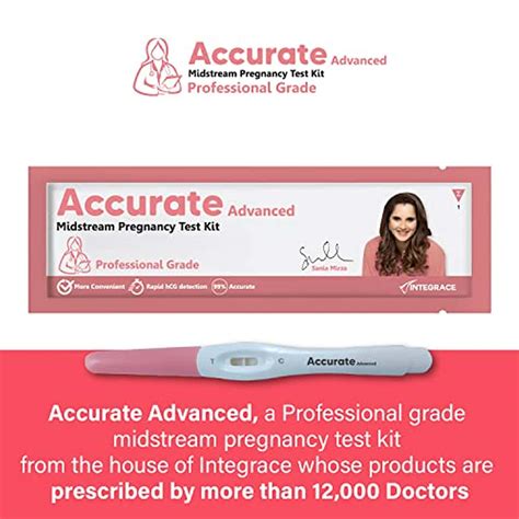 Buy ACCURATE ADVANCED (PACK OF 3) | ONE STEP MIDSTREAM URINE HCG ...