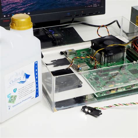 Mineral Oil PC คอมพิวเตอร์แช่น้ำ คอมแช่น้ำ Oil submersion cooling เกรด ...