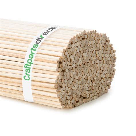 Craftparts Direct Wooden Dowel Rods 3/8" x 12" - Bag of 400 : Amazon.in ...