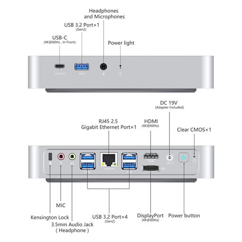 Buy MINISFORUM EliteMini TH80 Mini PC 11th Gen Core i7-11800H Windows ...