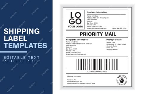 Shipping Label Design 的图像结果