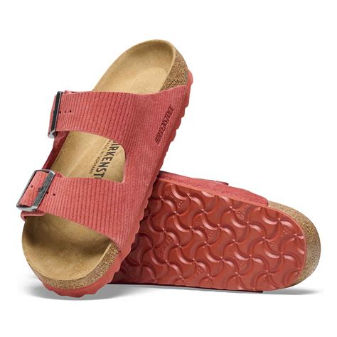 Buy Red Arizona Suede Embossed Online in India - BIRKENSTOCK