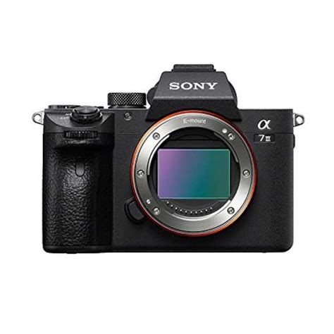 Sony Alpha A7 III Mirrorless Camera - Black Price in India, Specs ...