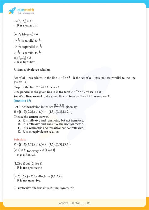 Class 12 Maths Chapter 1 Exercise 1.3 的图像结果