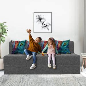 Dr Smith 6X6 - Feet 4 Seater Single Foam Fold Out Sofa Cum Bed Price in ...
