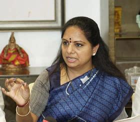 BRS MLC Kavitha backs collector after Minister Ponguleti Srinivasa ...