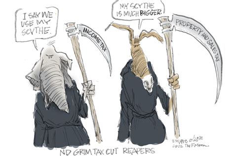 Trygve Olson cartoon: North Dakota's grim reapers - InForum | Fargo, Moorhead and West Fargo ...