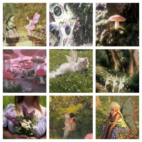 Fairycore Aesthetic Moodboard by Lizabirb on DeviantArt
