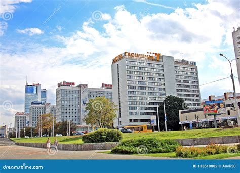 Center of Minsk, the Capital of Belarus Editorial Photography - Image of summer, landmark: 133610882