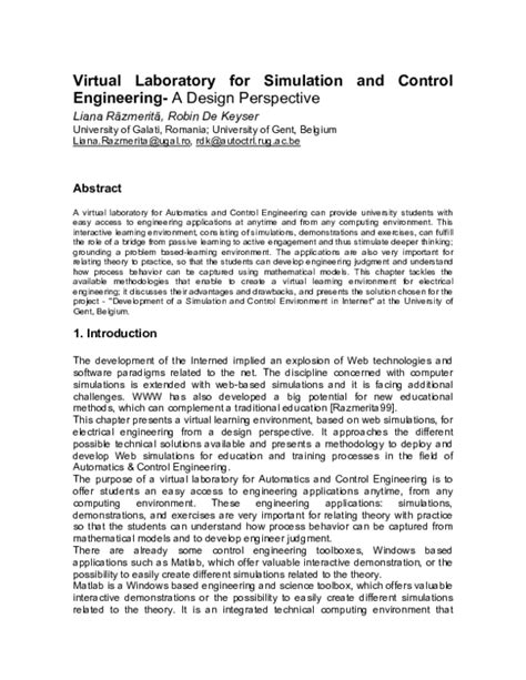 Virtual Simulation Computer 的图像结果