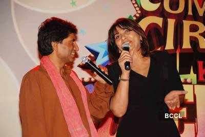 Naved Jaffrey, Ravi Behl and Javed Jaffrey cut the cake with kids at ...