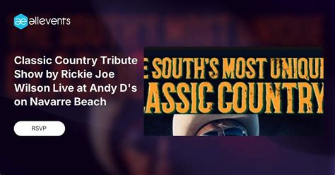 Classic Country Tribute Show by Rickie Joe Wilson Live at Andy Ds on ...