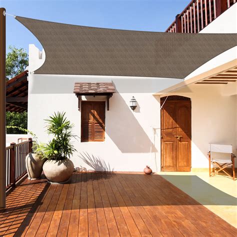 Snapklik.com : Coarbor 16 X 20 Sun Shade Sail Rectangle Canopy Sunshine ...