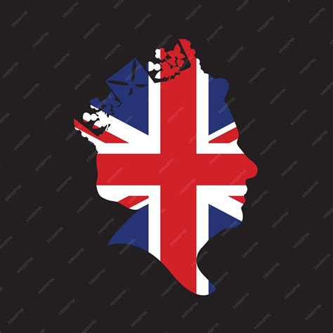 Queen Elizabeth Silhouette Vector