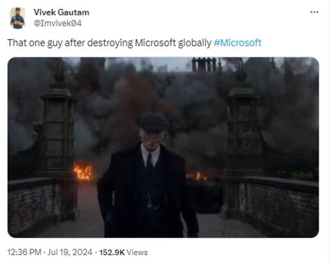 Microsoft in holiday mode Hilarious memes take over X amid global IT ...