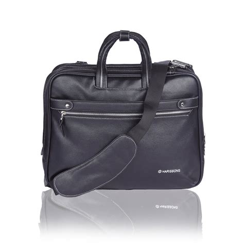 HARISSONS 9 To 5 Black Laptop Office Bag - Buy HARISSONS 9 To 5 Black ...
