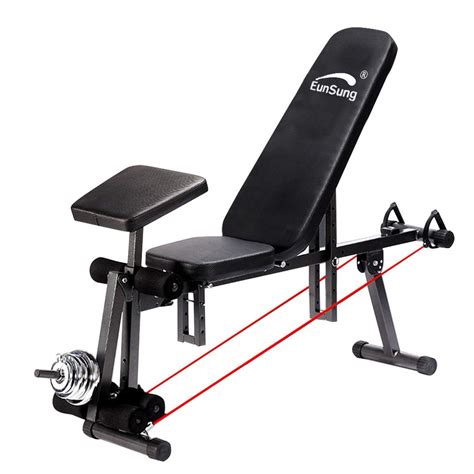 Fbite Hip Thrust Bench Adjustable Weight Benches For Home Workout ...