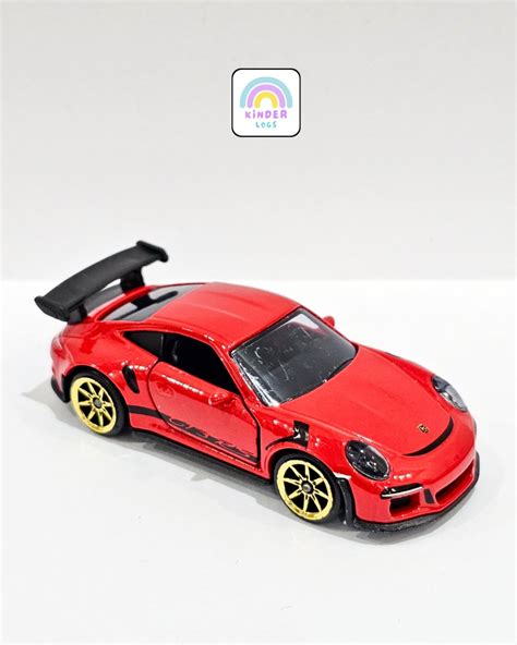 Majorette Porsche 911 GT3 RS - Red Color (Uncarded) - Buy At Kinder Logs