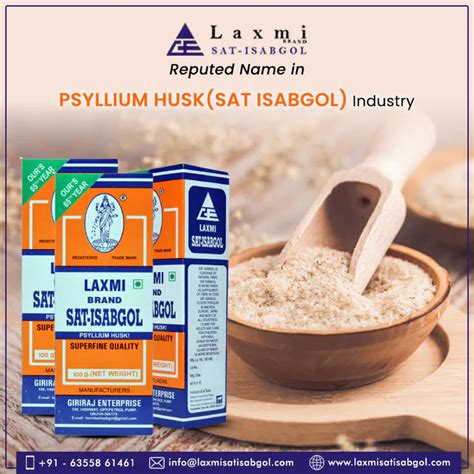 Decoding Psyllium Husk: Smooth, Pure & Powerful – Laxmi Sat-Isabgol