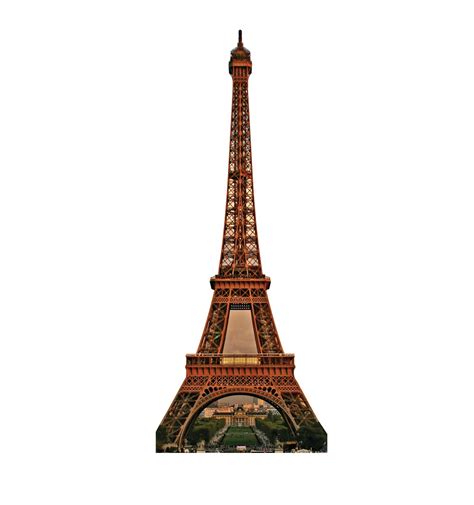 Buy Advanced Graphics Eiffel Tower Life Size Cardboard Cutout Standup ...